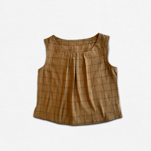 Brown Cotton Top